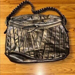 Treesje Metallic Shoulder Bag